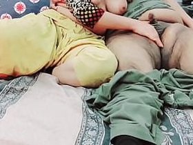 Desi stepdaughter Sobia Nasir's curvy rear entices her elder stepdad