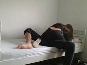 Intimate encounter between student