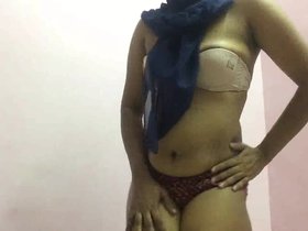Enjoy the eroticism of Tamil grandmother stripping videos