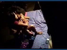 A secretly recorded intimate encounter of a village couple