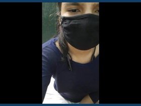 Sensual tit play with the alluring Mallu Simas