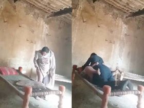 Pakistani aunt has fast sex in village