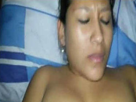 Intimate encounter with a beautiful woman