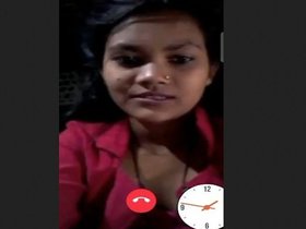 Indian woman proudly displays her large breasts in a sensual video on VK