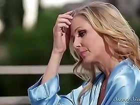 When a young gentleman essays his friends an old woman