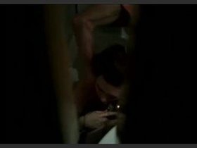 Secretly filmed shower scene with young girl