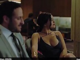 Paulina Gatan topless combined with erotic Flick scenes