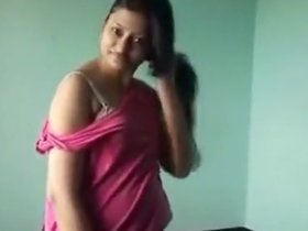 Adorable South Asian model misbehaves for the camera