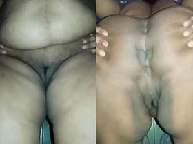 Indian wife's curvy body and intimate parts showcased in explicit video with Hindi narration
