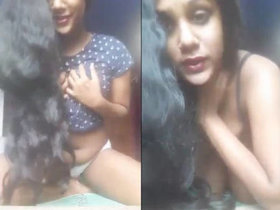 Indian girl shares her own sensual footage in teasing video