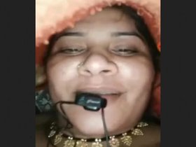 Village wife from India records explicit video of herself