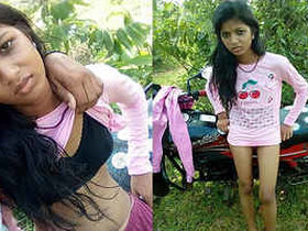 Indian sweetheart shares romantic moments