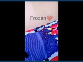 A stunning and seductive girl engages in passionate sex while making loud noises and speaking in Hindi