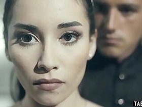 Teen housewife cheats the strict system in the future