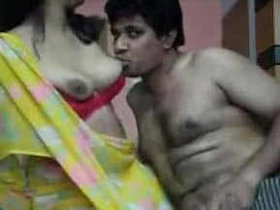 Sensual Indian boudi shares intimate moments in romance video