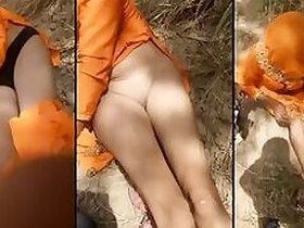 Young country girl with tight pussy outdoors, desi caught MMS sex