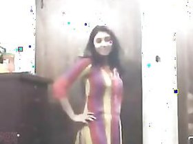 Hot Hyderabad Girlfriend Jerks Pussy and Fondles Big Tits