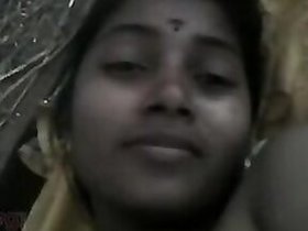 Telugu wife waiting for her boyfriend to fuck her vaginal opening