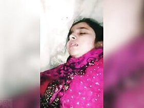 Desi girl in red doesn't wear panties so her pussy is stuffed in XXX video