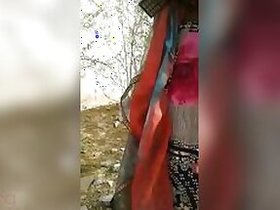 Amateur Desi female flaunts her hairy cunt on camera