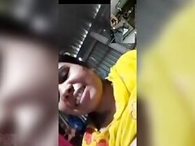 Rustic Desi girl shows her pussy on video with her boyfriend