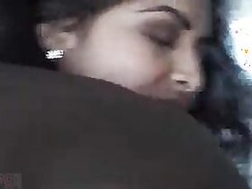 Desi the cutie interracial sex with that nigger.