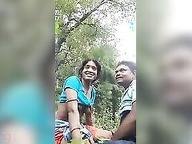 Desi milf exposes XXX body parts in video where man stuffs her mouth