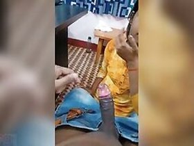 Young desi XXX girl sucks cock in his house MMC