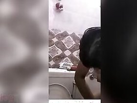 Sexy vagina cleaner video taken by her boyfriend