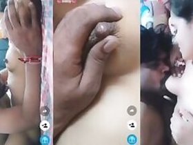 Desi girl took the money and let XXX client play with MMS body