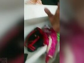 Bengali XXX woman jerking off Desi's friend standing up