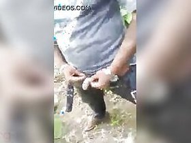 Desi hillbilly cutie has group sex in the woods