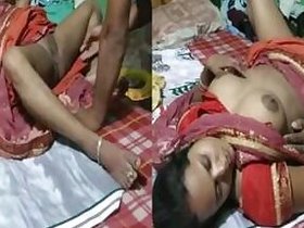 Dehati Desi XXX foreplay sex on camera during MMS quarantine
