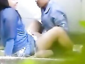 Free outdoor mms porn with Nepalese cutie fucked by a guy