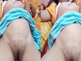 Obedient mature Desi fondles her XXX pussy with fingers by an experienced cameraman