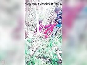 Desi's outdoor slut sex was caught on a webcam