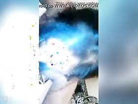 Hot Desi wife orally serves her hubby at home scene from the movie