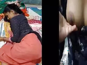 Young desi bhabhi gives blowjobs and has sex on MMC