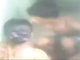 A horny Indian prostitute from a Tamil village has group sex...