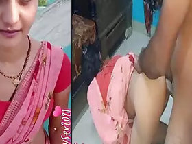 Famous village bhabhi doggy-style with hubby