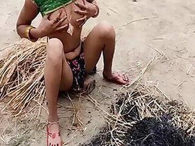 Dehati sex of a newlywed lady with a devar