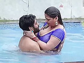 Sapna Bhabhi in the web series Nipple Impressions