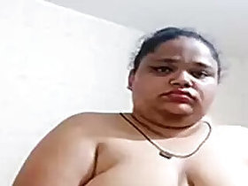 Chubby Indian Girl Takes a Shower and Then Masturbates