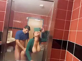 Cumming in my stepsister's ass in a Whole Foods IG public restroom
