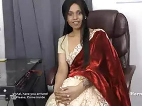 Tamil aunt seduces her nephew in first person in desi
