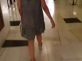 Chandni Bhabhi is filmed in a hotel room swallowing...