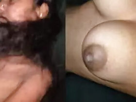 Pretty girl gives a blowjob and gets rid of her dick