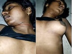 Tamil Wife Fucking and Husband Cumming On Her Body