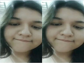 Horny Girl Shows Her Boobs With Dirty Talk Part 2