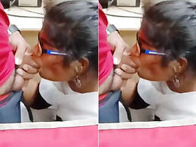 Pretty Indian Girl Blows The Boss